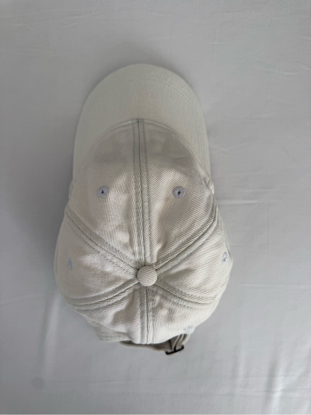 Madewell Cream Baseball Cap